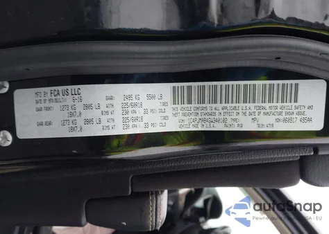 2016 Jeep Cherokee Altitude z USA, uszkodzony, nr VIN 1C4PJMAB4GW340102